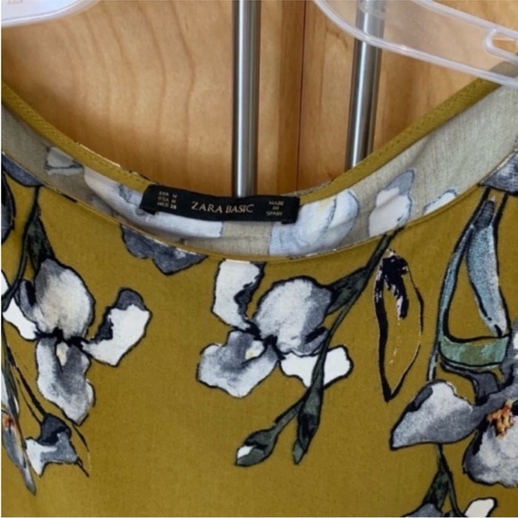 Zara Green Sleeveless Boxy Blouse size M - Picture 7 of 8